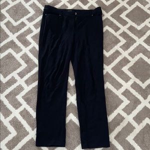 Talbots stretch ponte pants
